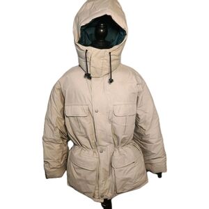 Eddie Bauer Teal Puffer Jacket